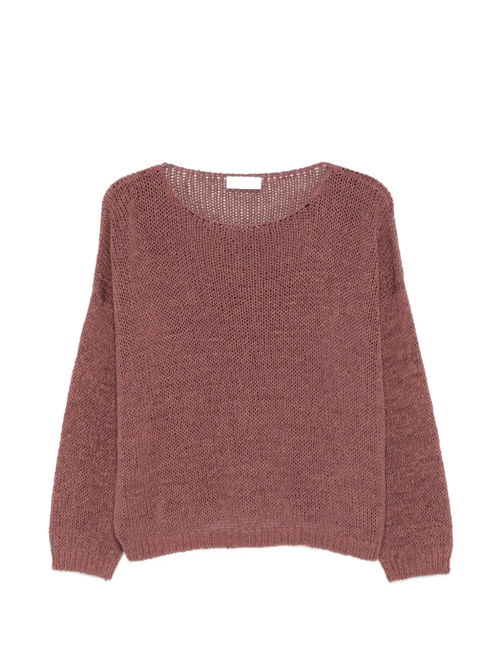 Roberto Collina open-knit sweater - Rosa