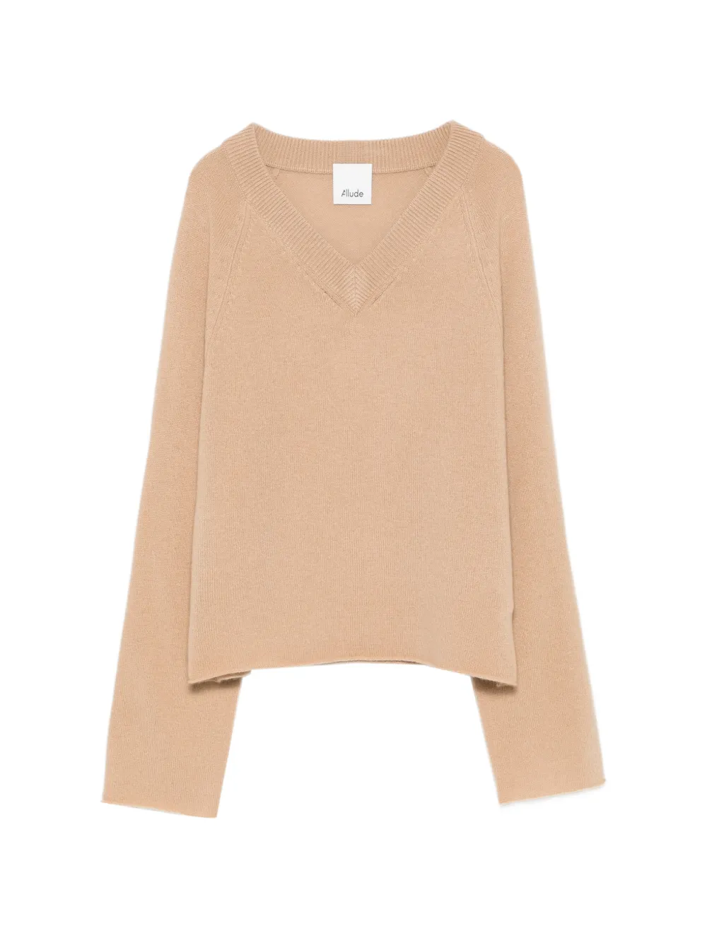 Allude V-neck sweater - Toni neutri