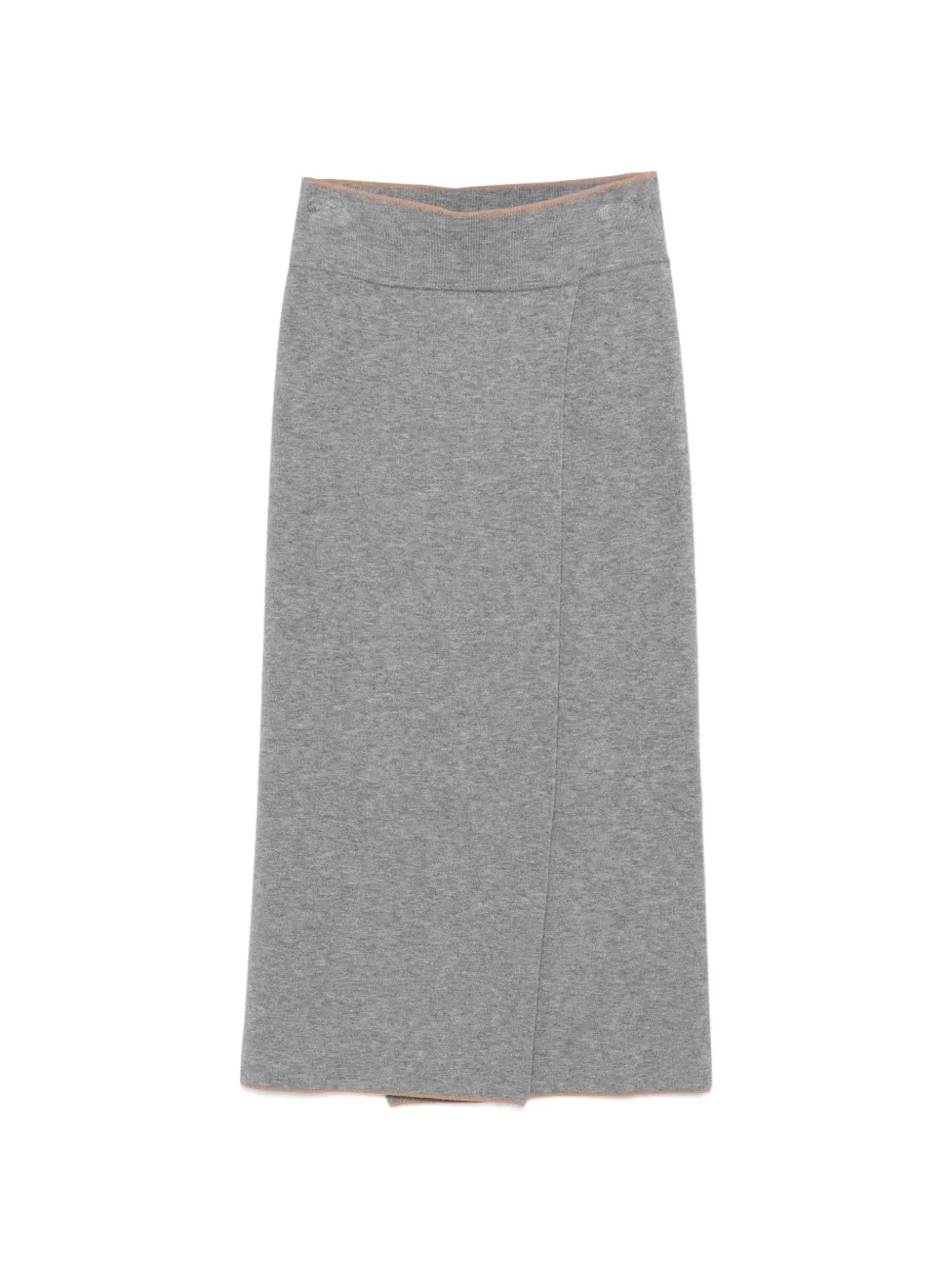 DEHA split midi skirt - Grigio