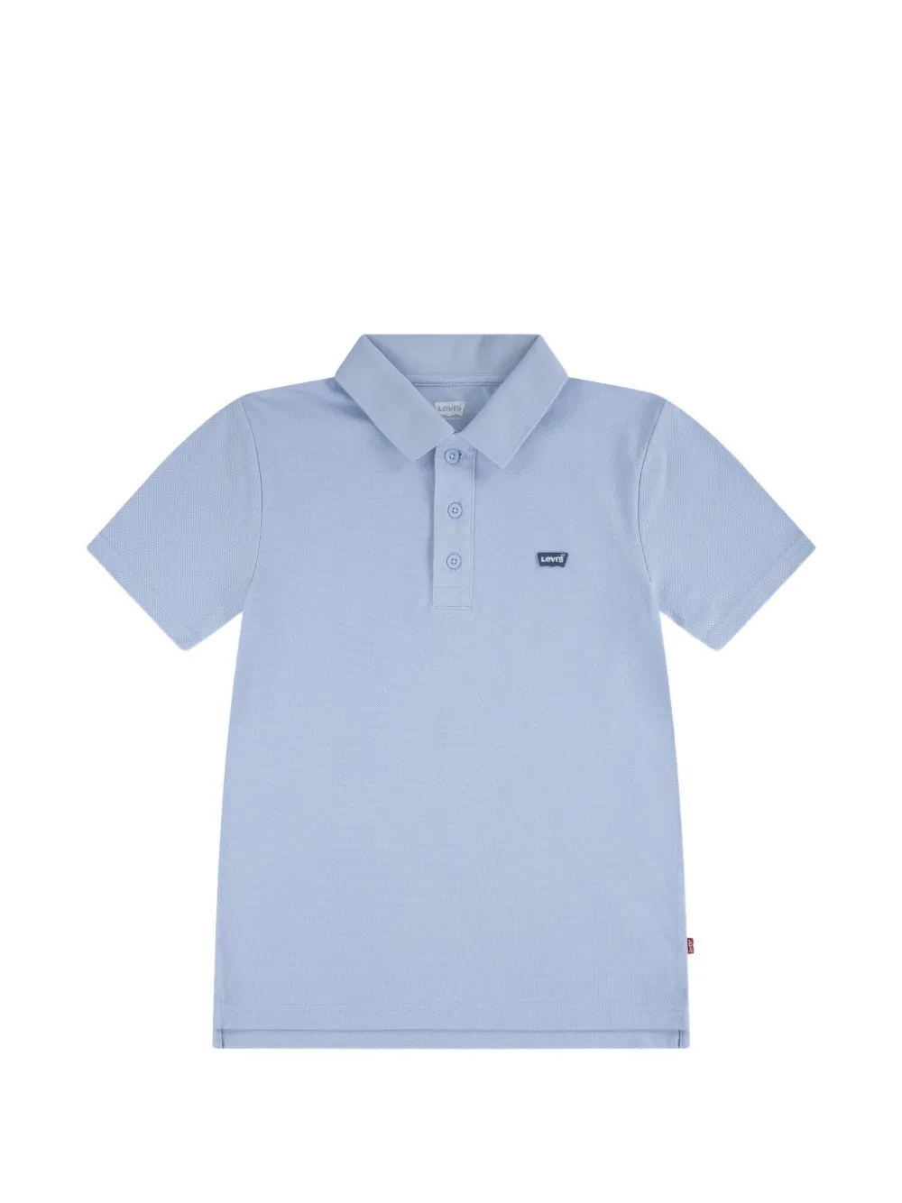 Levi's Buttoned Short-sleeve Polo Shirt In Blue
