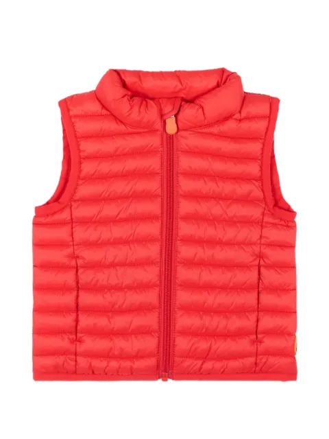 Save The Duck Kids chaleco capitonado con cierre