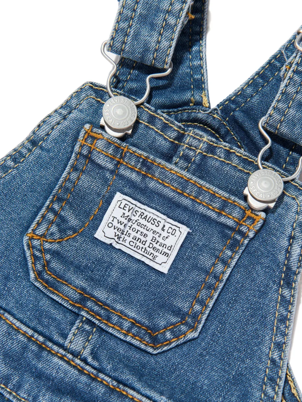 Levi's Kids Tuinbroek Blauw