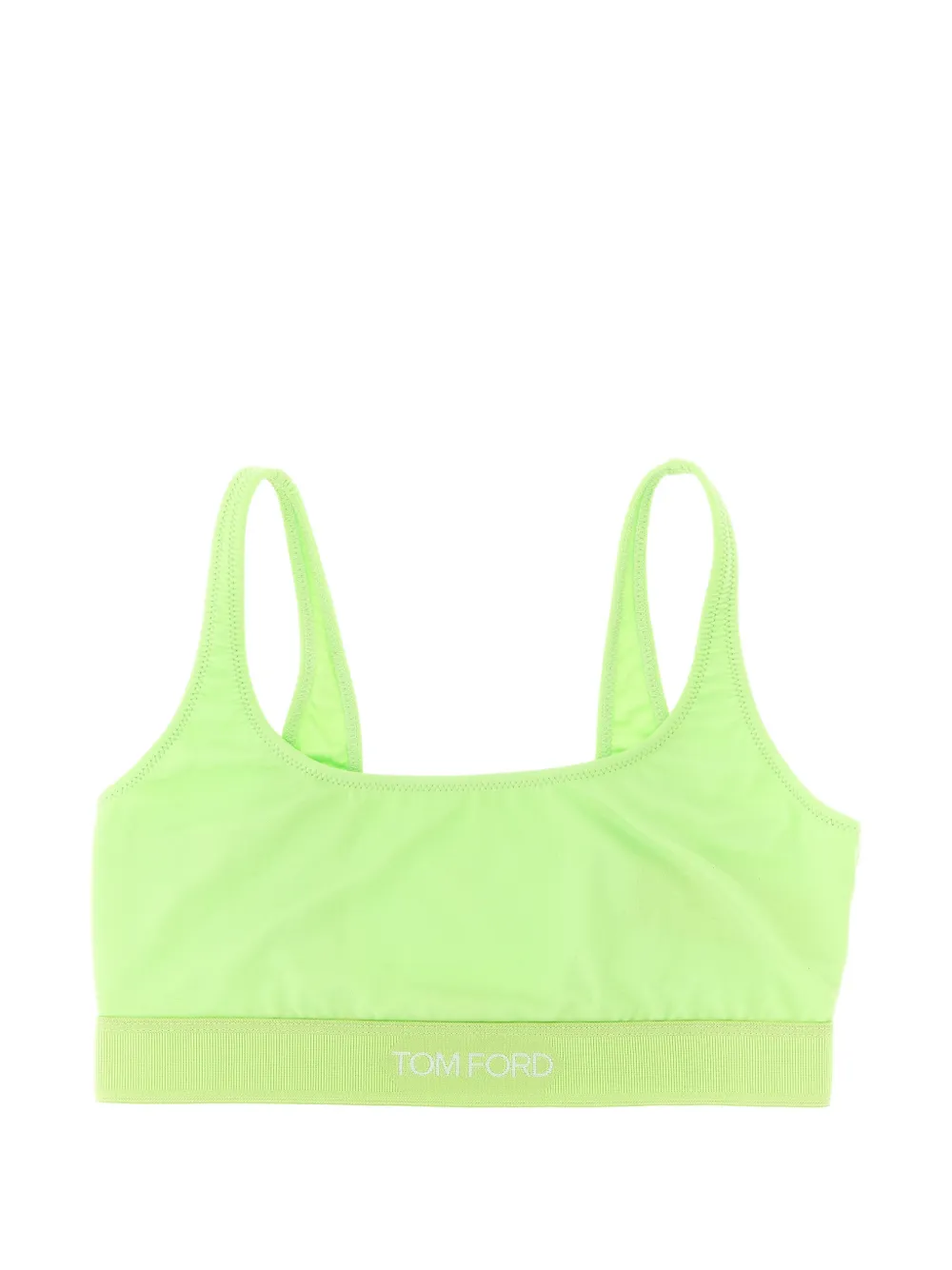 TOM FORD BH mit Logo-Bund - Grün