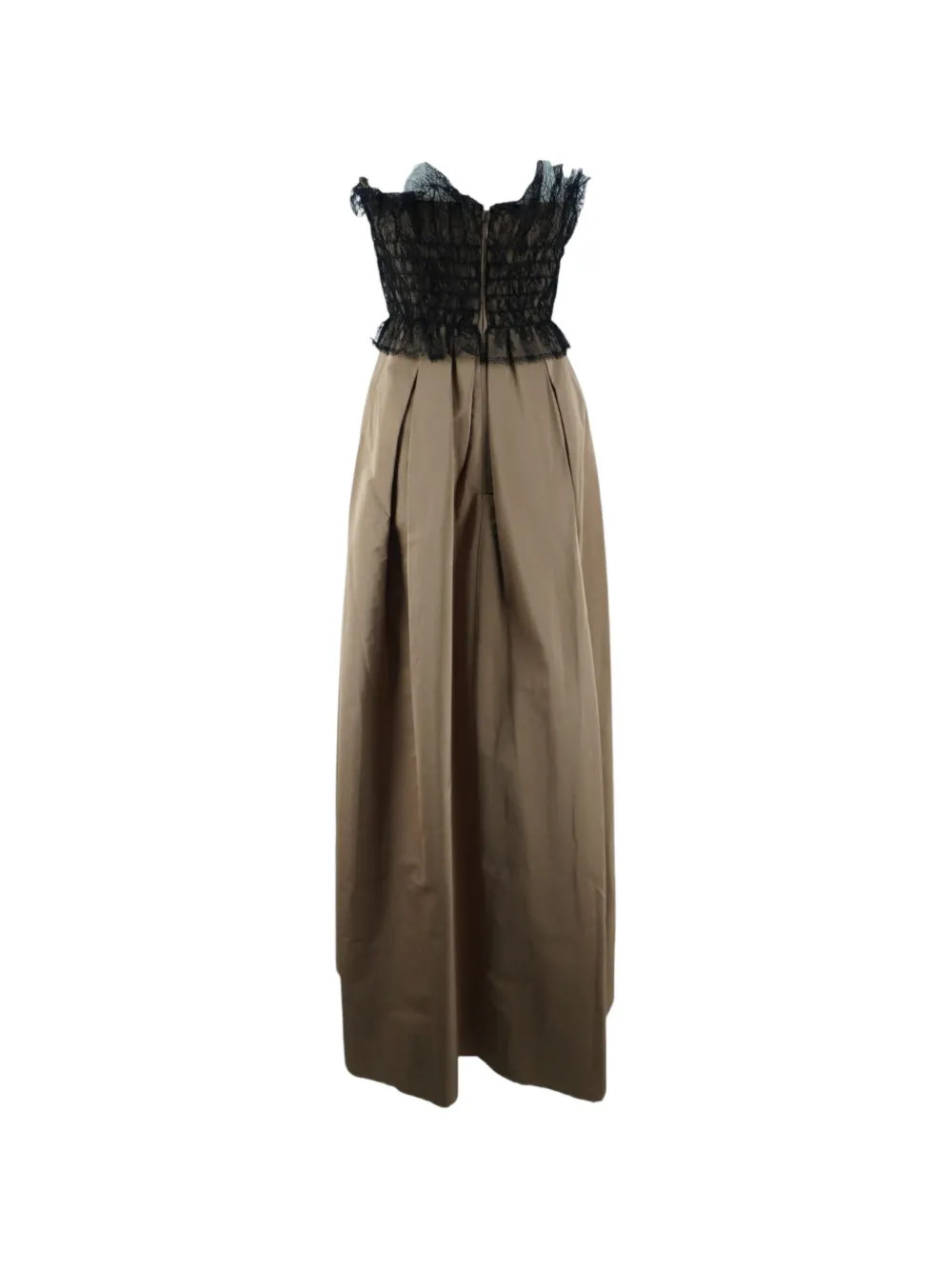 Tulle-Overlay Dress