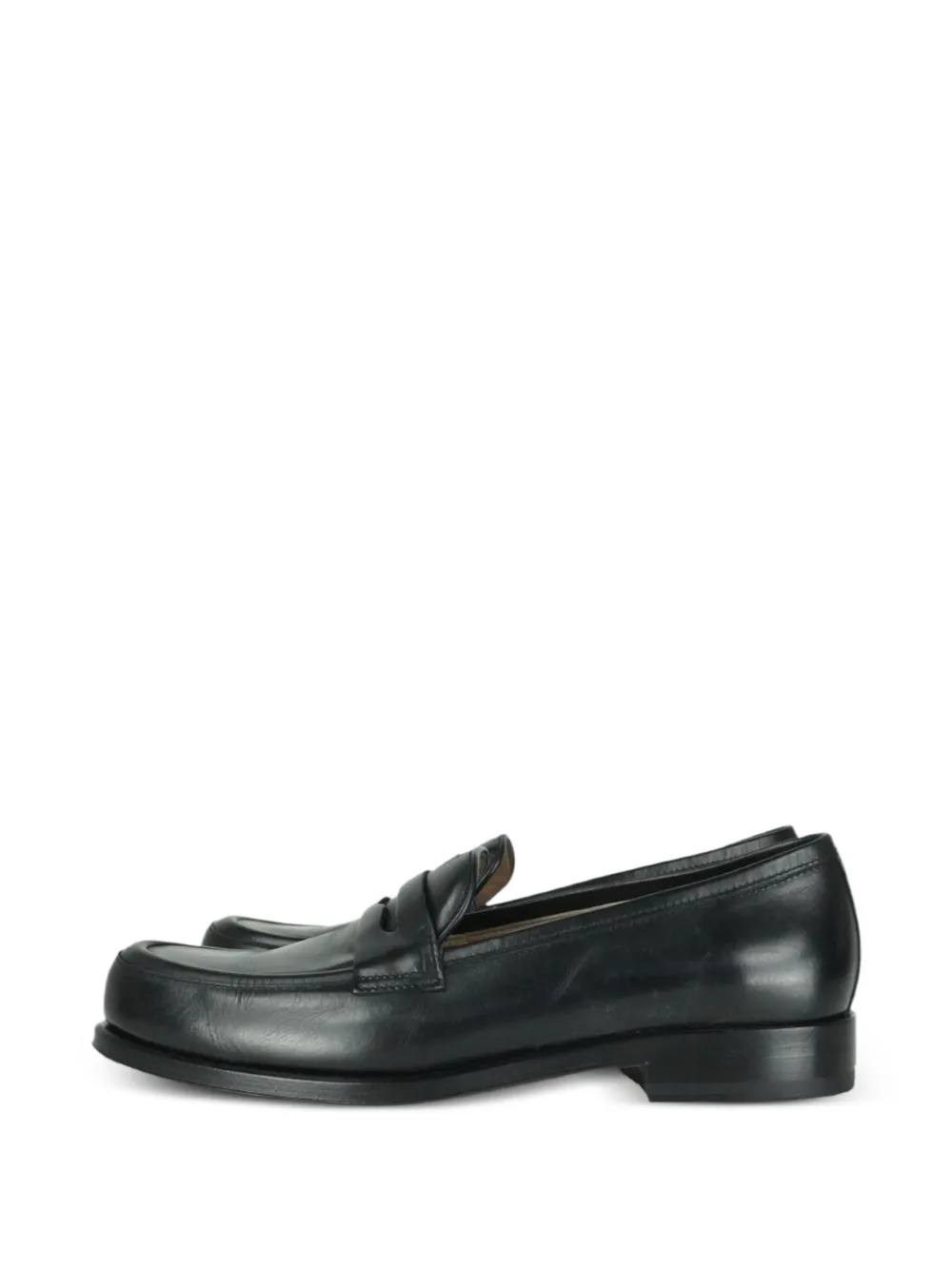 Sergio Rossi Vintage penny-slot loafers - Schwarz