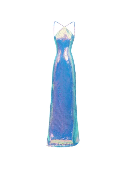 Gemy Maalouf robe longue à dos-nu