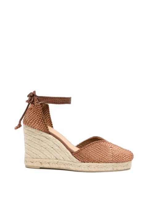 Castañer Cora ankle tie espadrilles