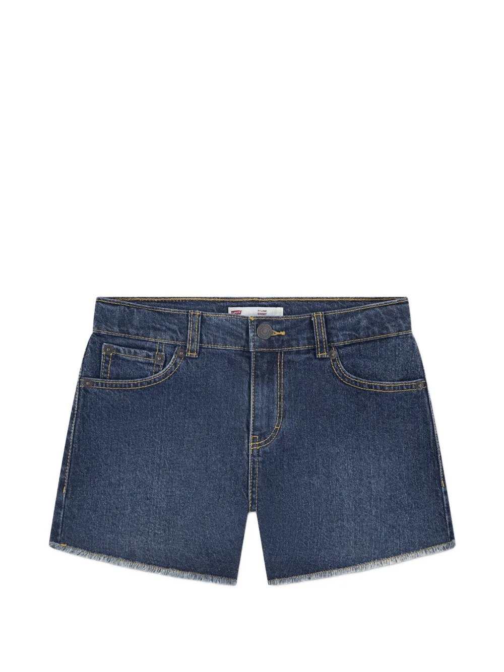 Levi's Kids fringed shorts - Blau
