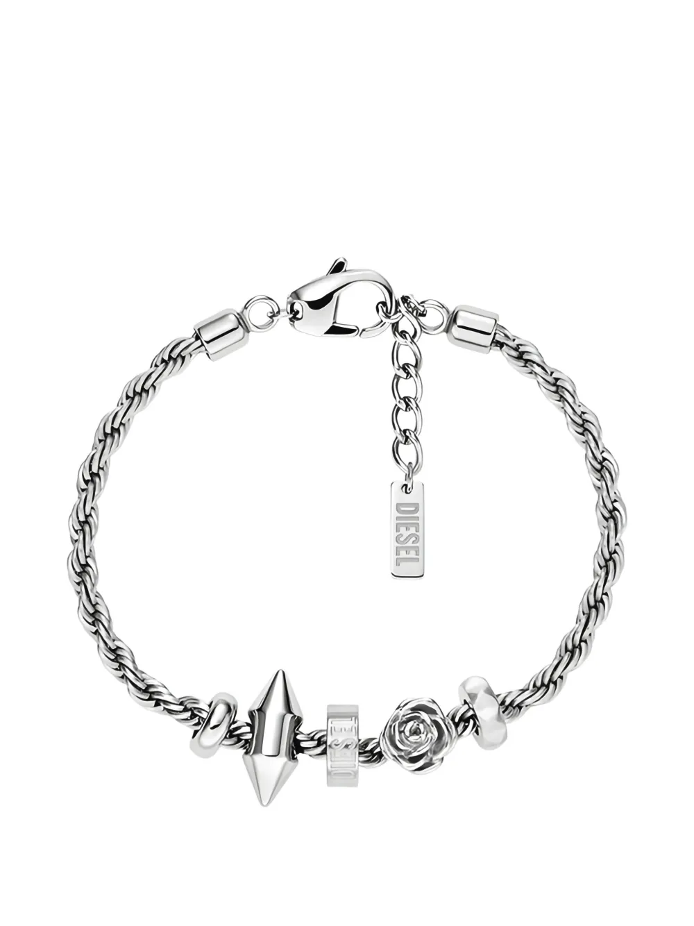 Diesel charm bracelet - Argento