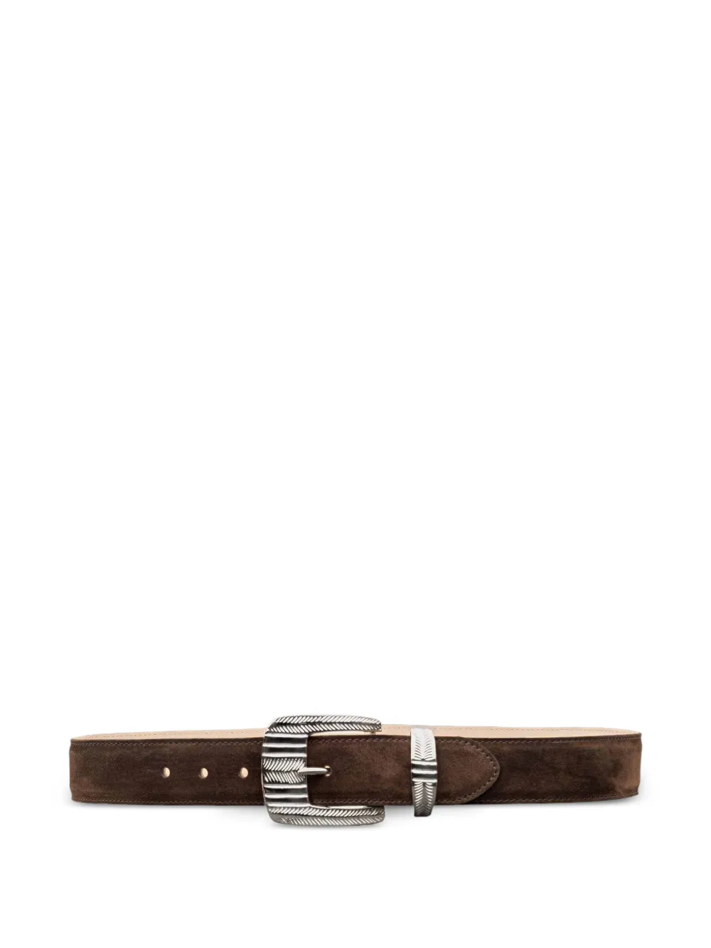 L'Agence Aya suede belt - Marrone