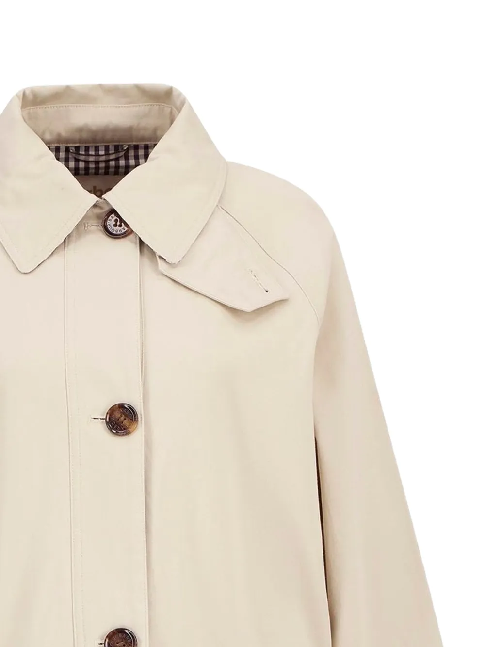 Buttoned Trench Coat