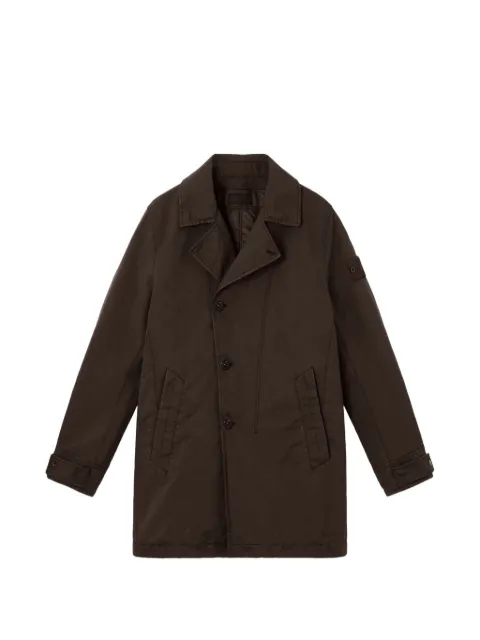 Stone Island buttoned patch coat