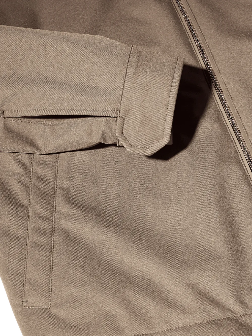 Zegna Jack met ritssluiting Bruin