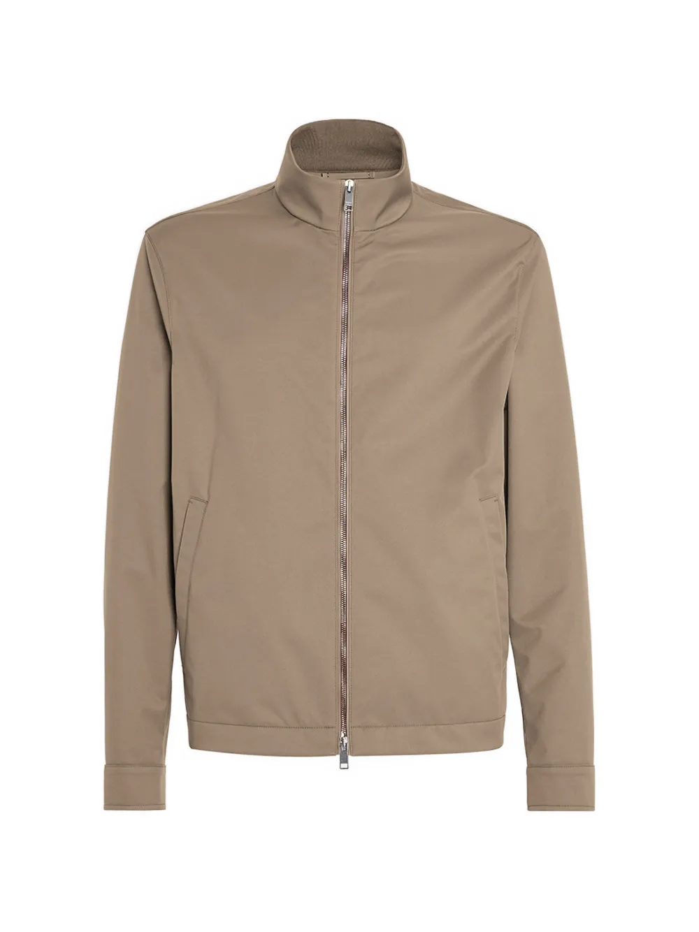 Zegna zip-fastening jacket - Marrone