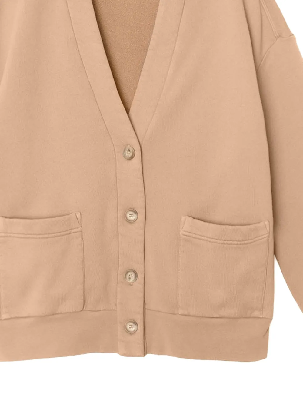  Xirena Front-pocket Button-fastening Cardigan - Neutrals 