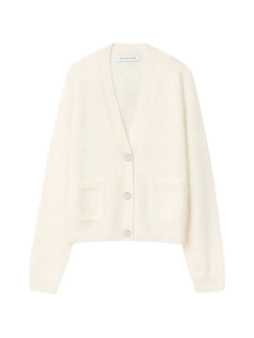 Iris Von Arnim Seraphina buttoned cardigan - Toni neutri