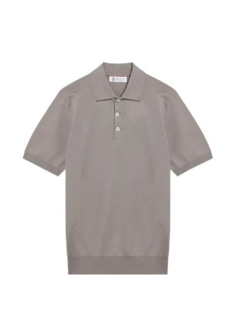 Brunello Cucinelli short-sleeve polo shirt