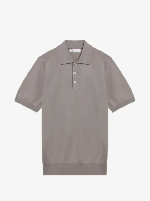 Brunello Cucinelli playera tipo polo manga corta