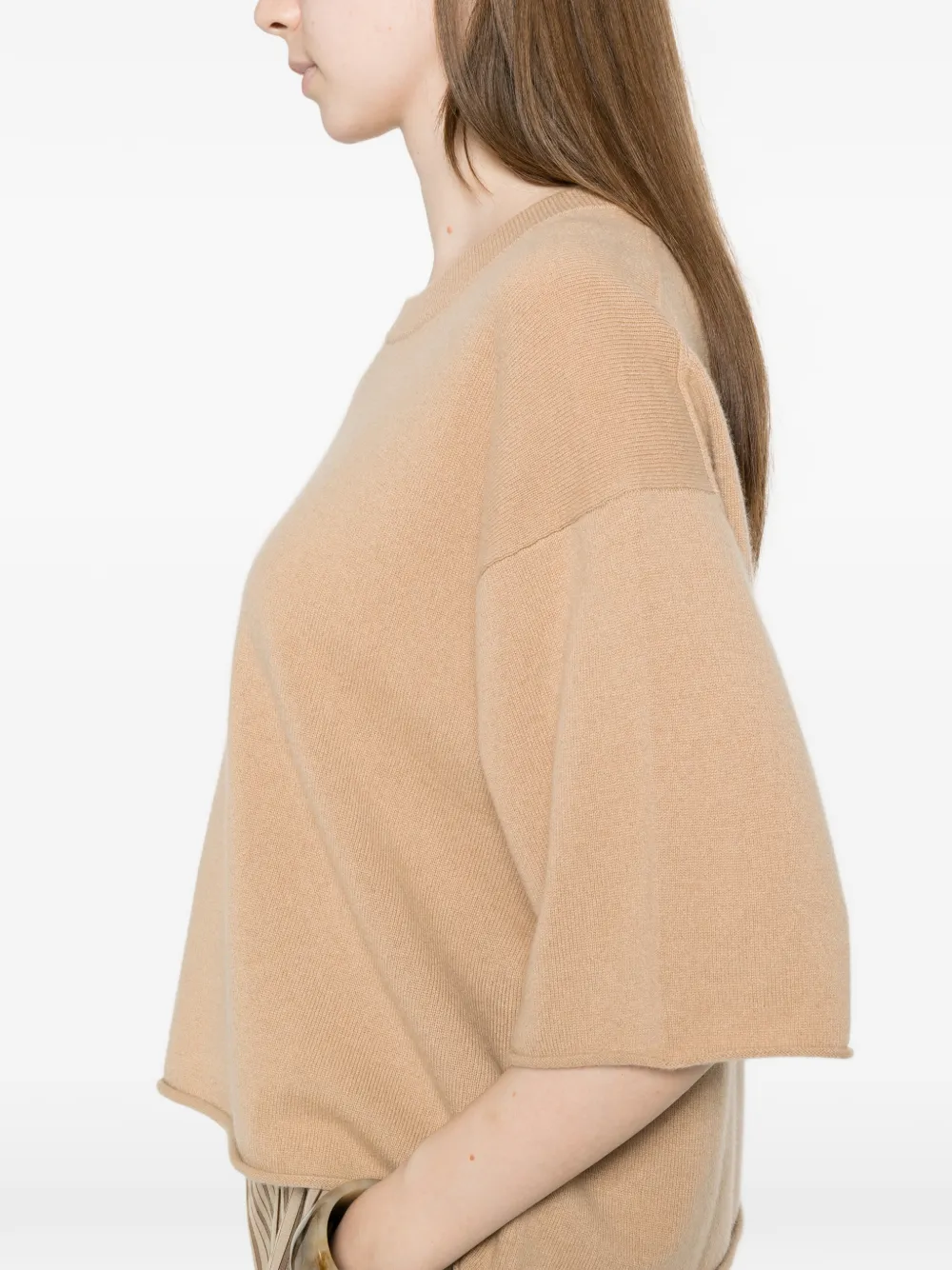 Allude Kasjmier top Beige