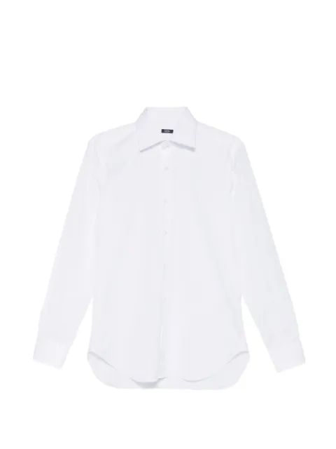 Barba curved hem shirt