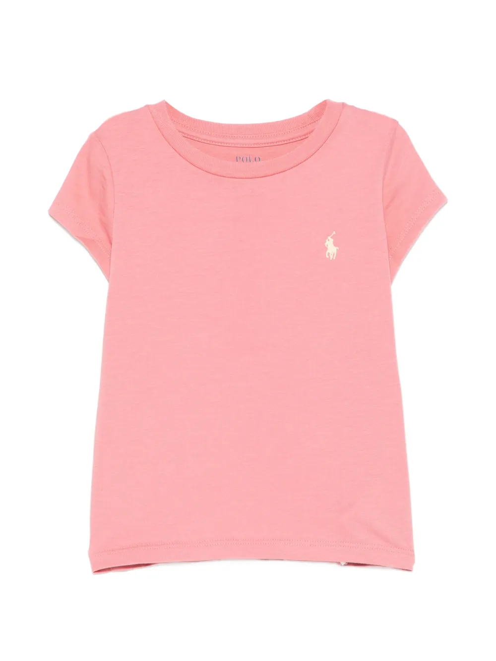 POLO RALPH LAUREN KIDS T-shirt con logo - Rosa