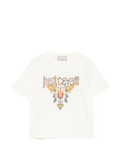 Roberto Cavalli Junior T-shirt a fiori