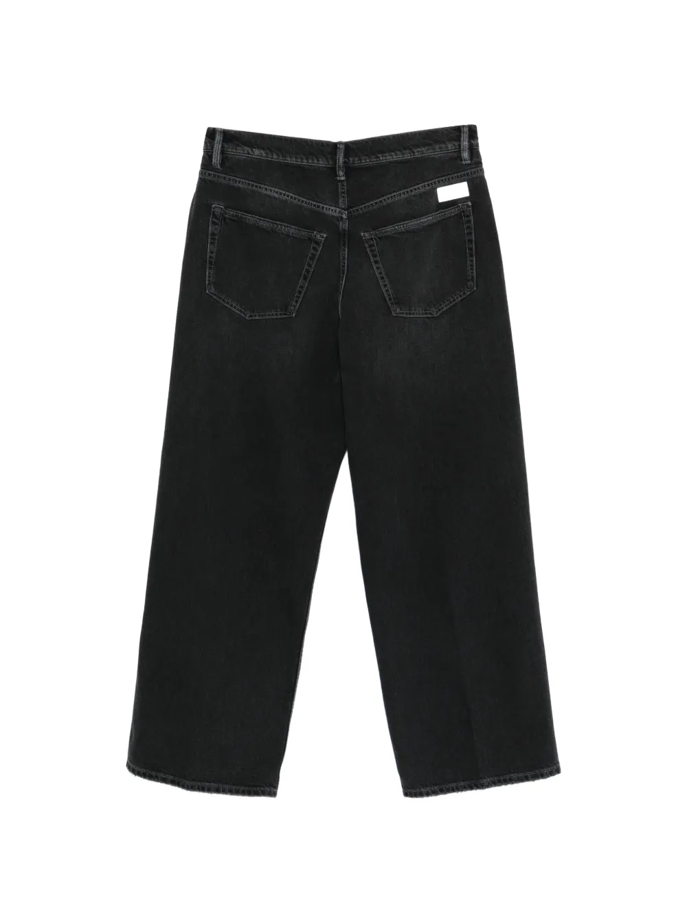  Nine In The Morning Tito Logo-patch Jeans - Black 