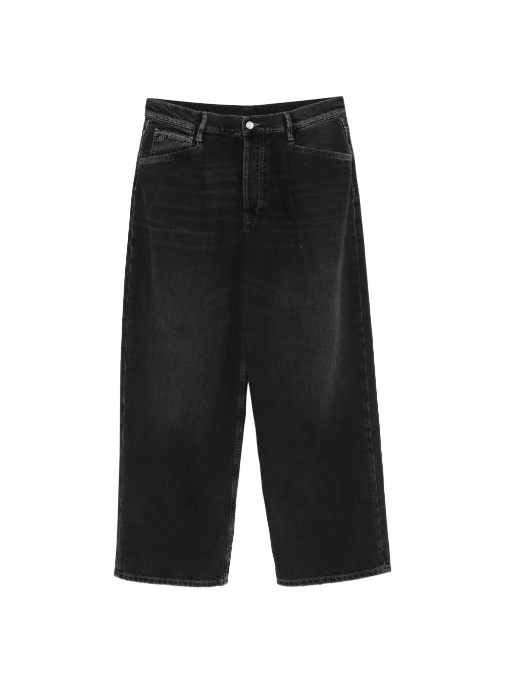 Nine In The Morning Tito logo-patch jeans - Nero