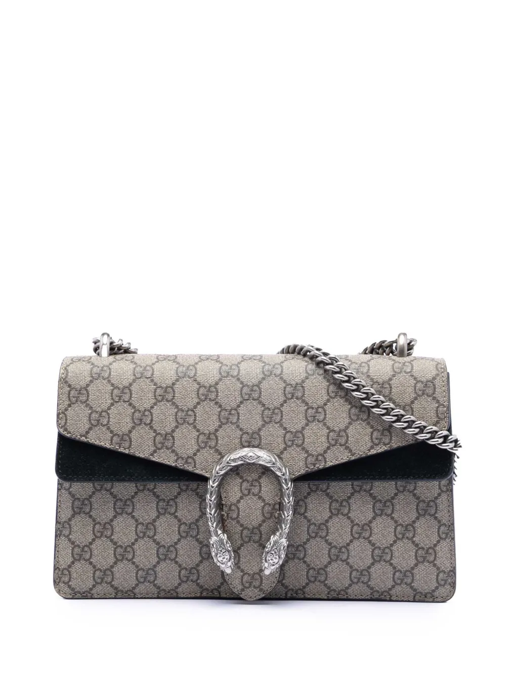 Gucci Pre-Owned 2016-2026 Medium GG Supreme Dionysus shoulder bag - Marrone