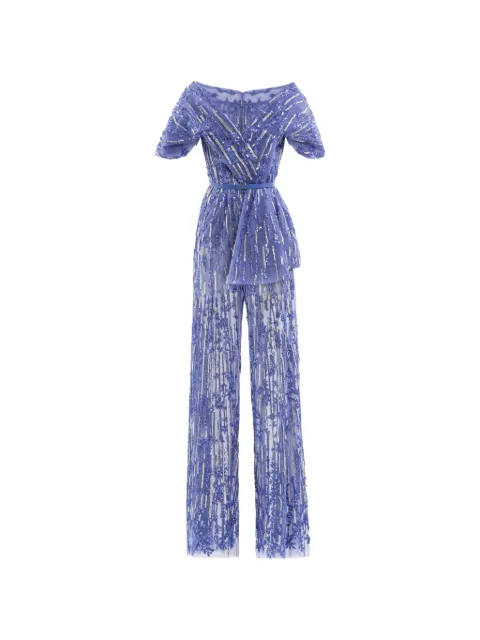 Saiid Kobeisy sequin-embroidered jumpsuit