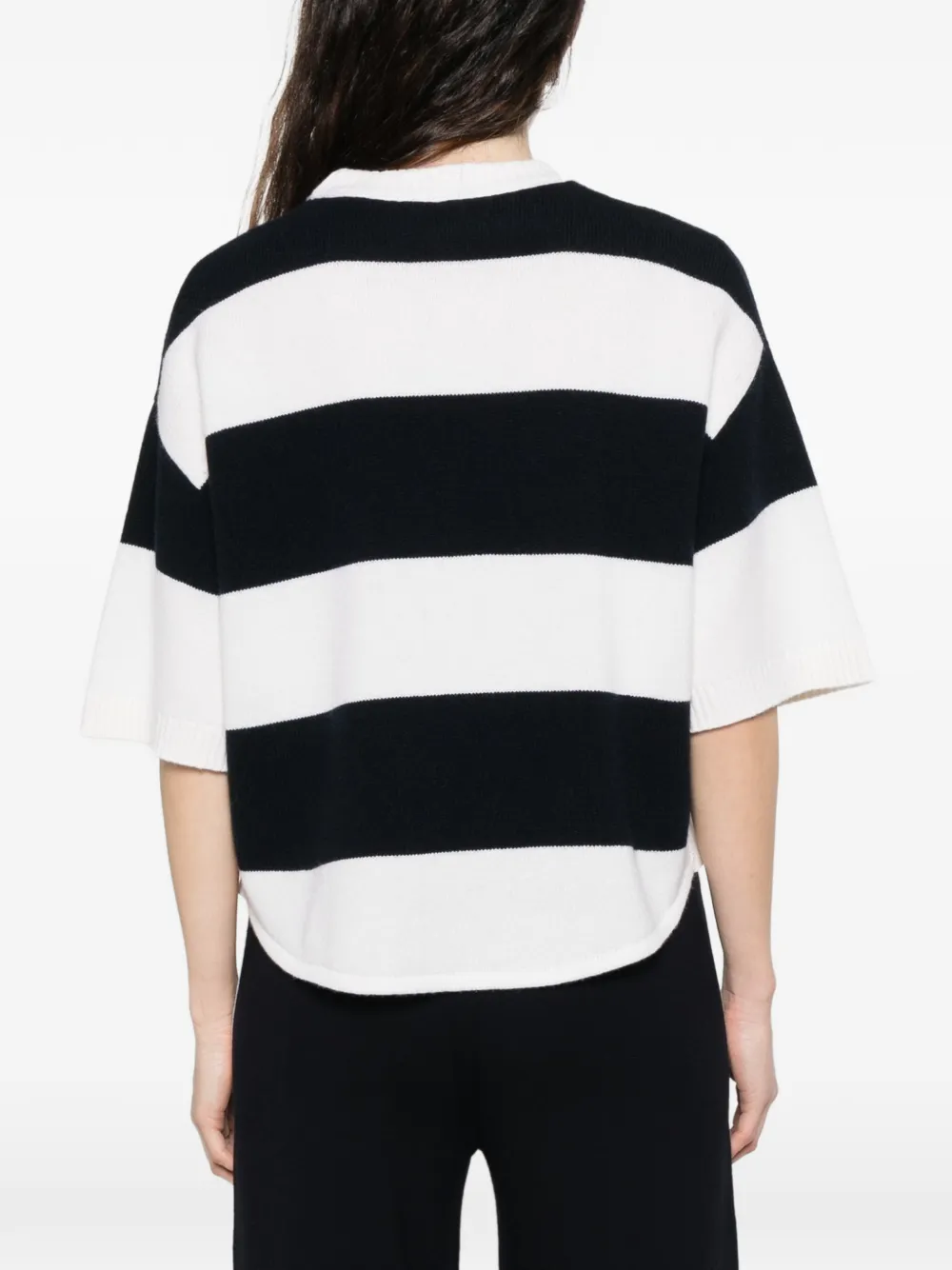 Dorothee Schumacher Gestreepte trui Wit