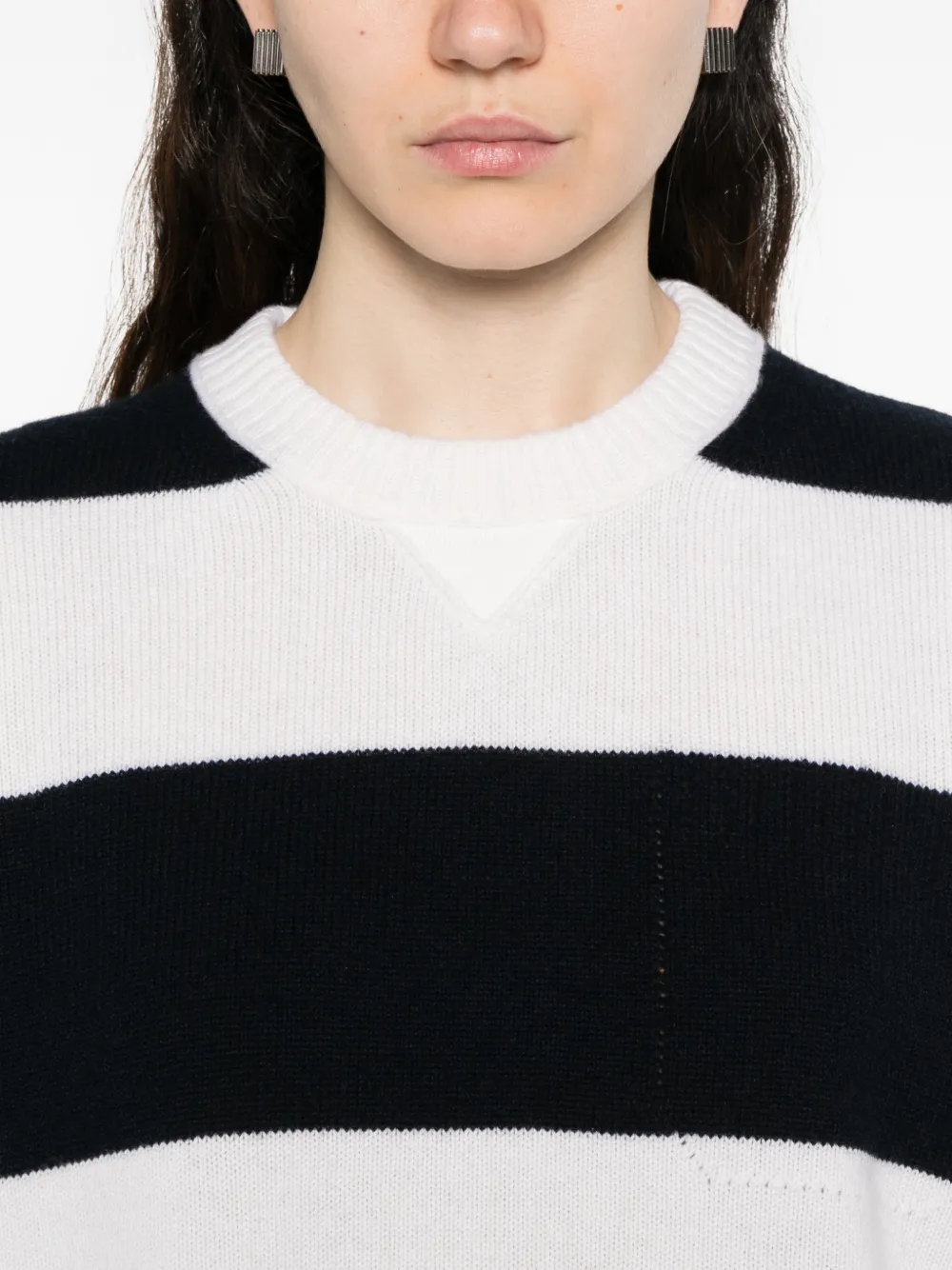 Dorothee Schumacher Gestreepte trui Wit