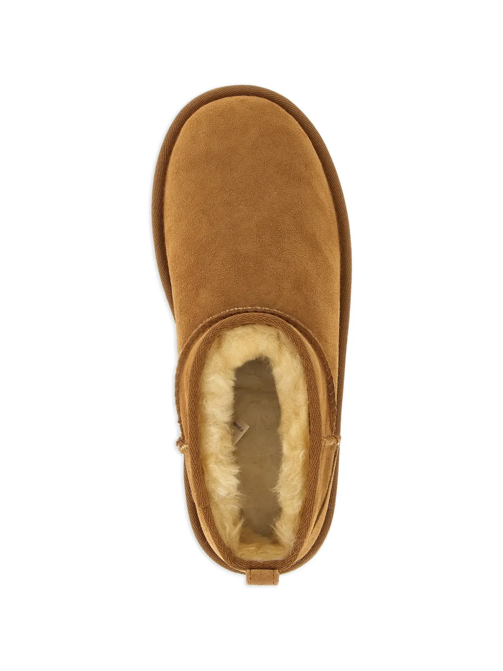 UGG stitching ankle boots Beige