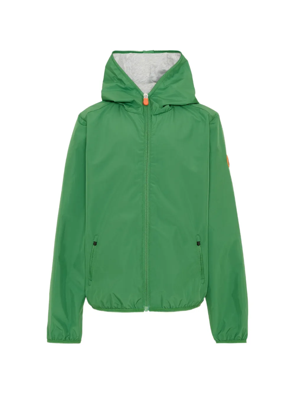 Save The Duck Kids hooded zip-up jacket - Verde