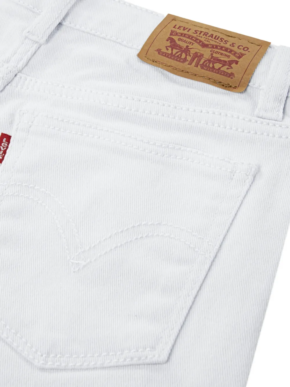  Levi's Kids Pocket Jeans - White 