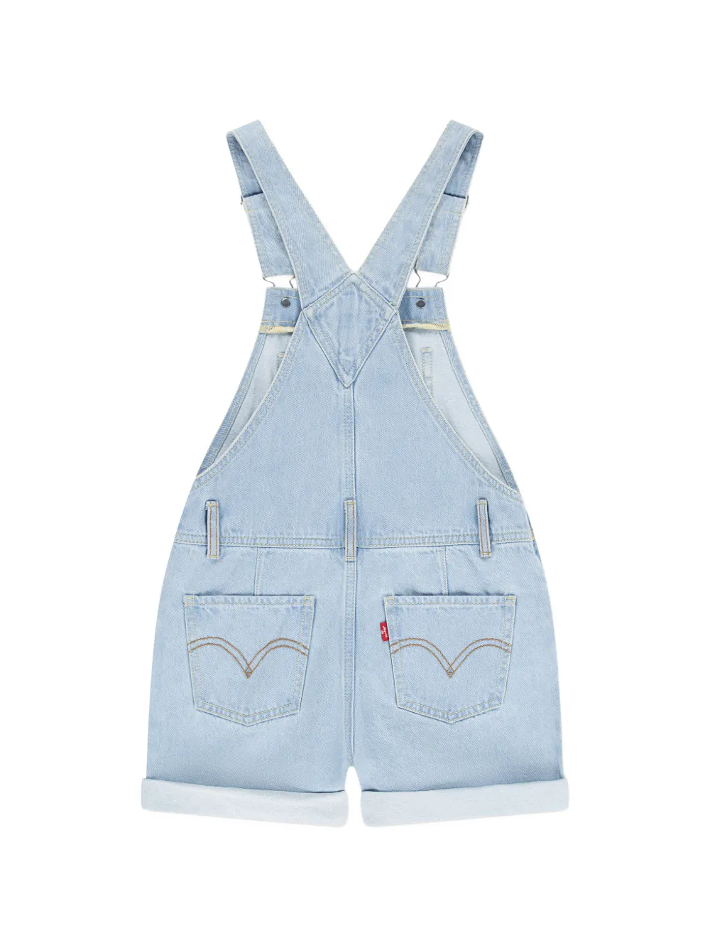  Levi's Kids Chest-pocket Denim Playsuit - Blue 