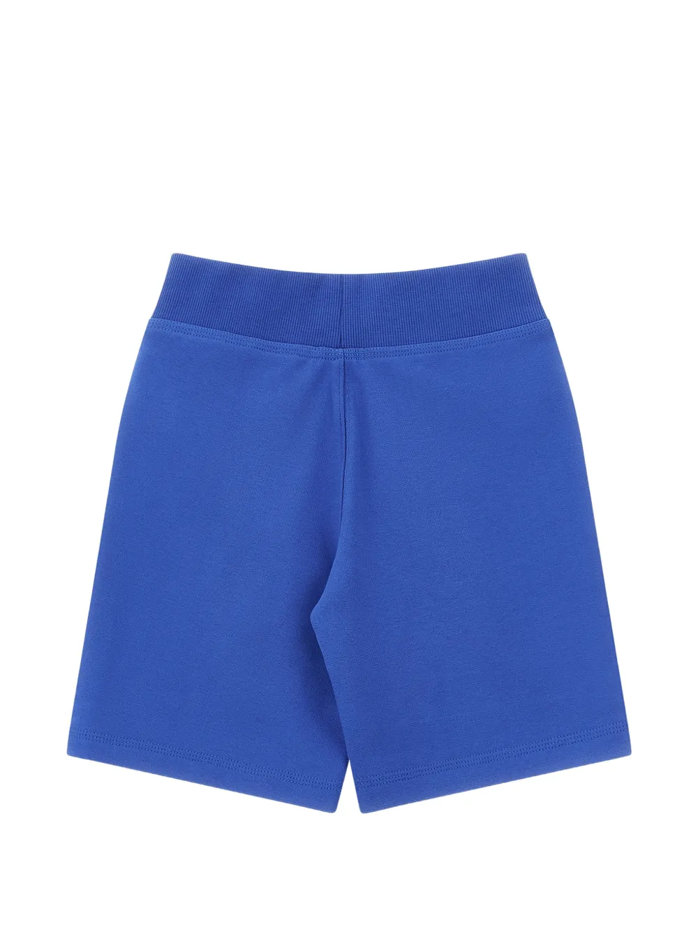  Burberry Kids Check-side Embroidered Bermuda Shorts - Blue 