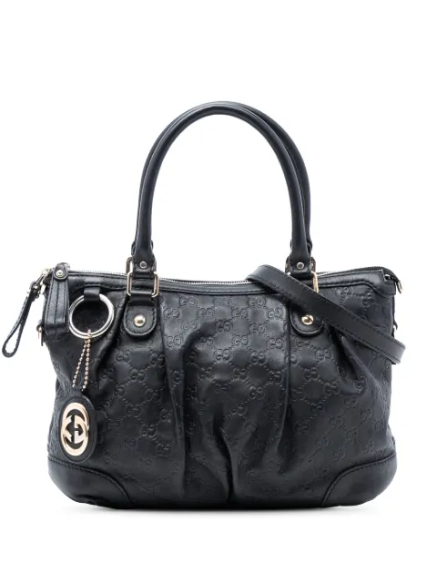 Gucci Pre-Owned 2016-2025 Guccissima Sukey satchel