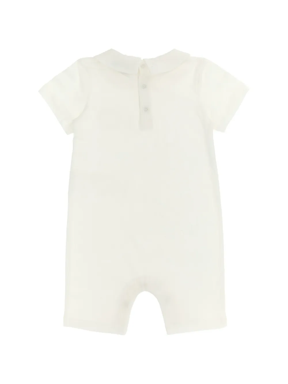  Moschino Kids Bear-patch Jumpsuit - Neutrals 