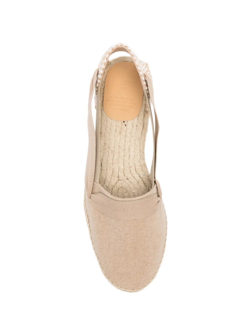 Castañer Kaia cut-out espadrilles Beige
