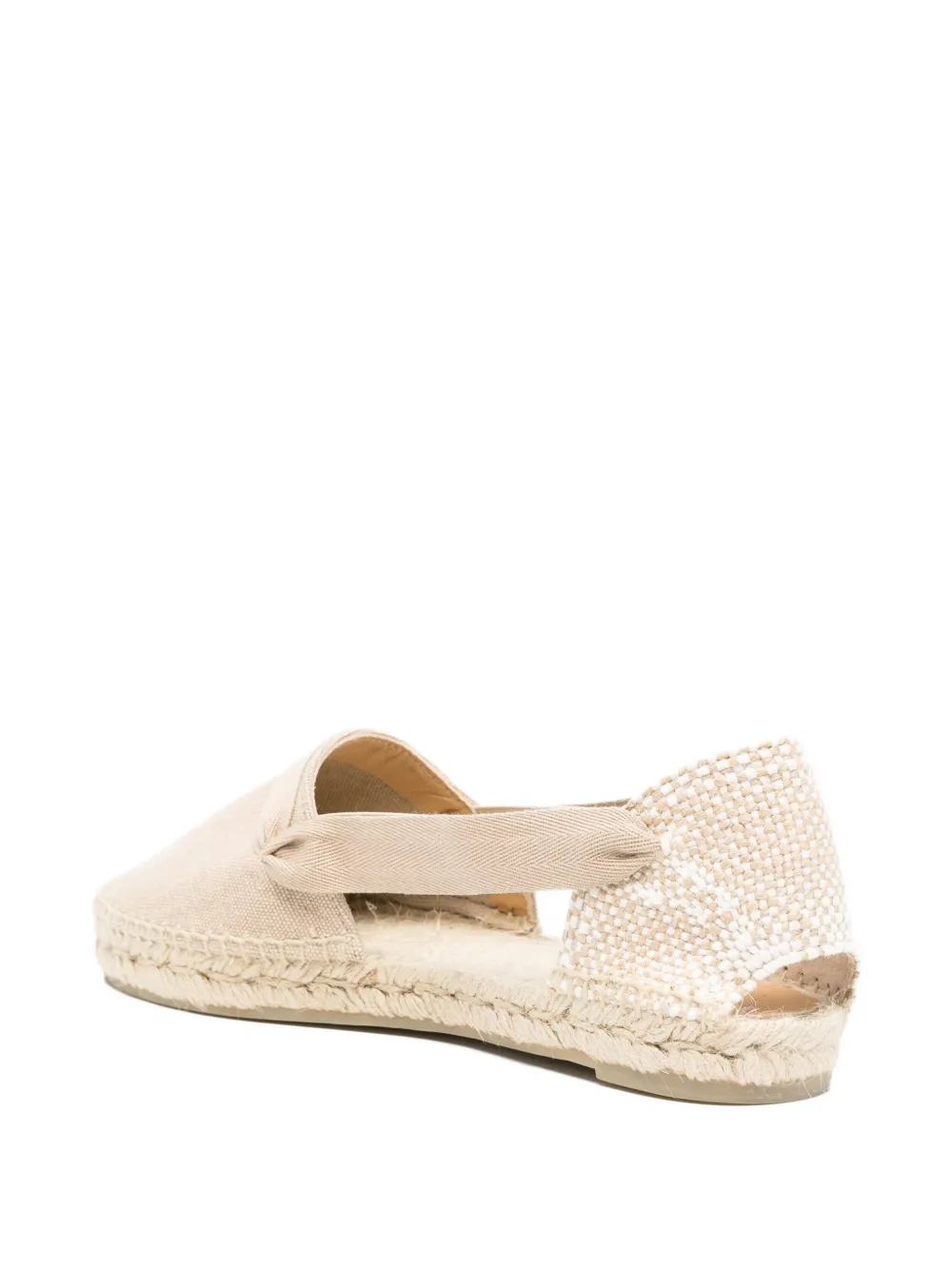 Castañer Kaia cut-out espadrilles Beige