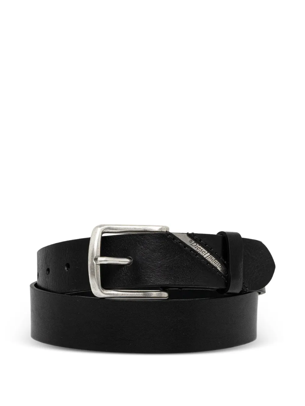 Diesel buckle detail belt - Nero
