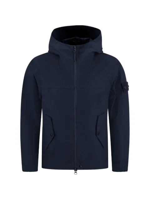 Stone Island hooded zip-up jacket