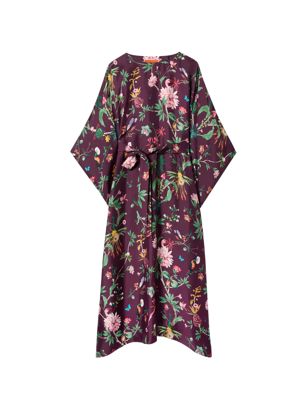 La DoubleJ square floral maxi dress - Viola