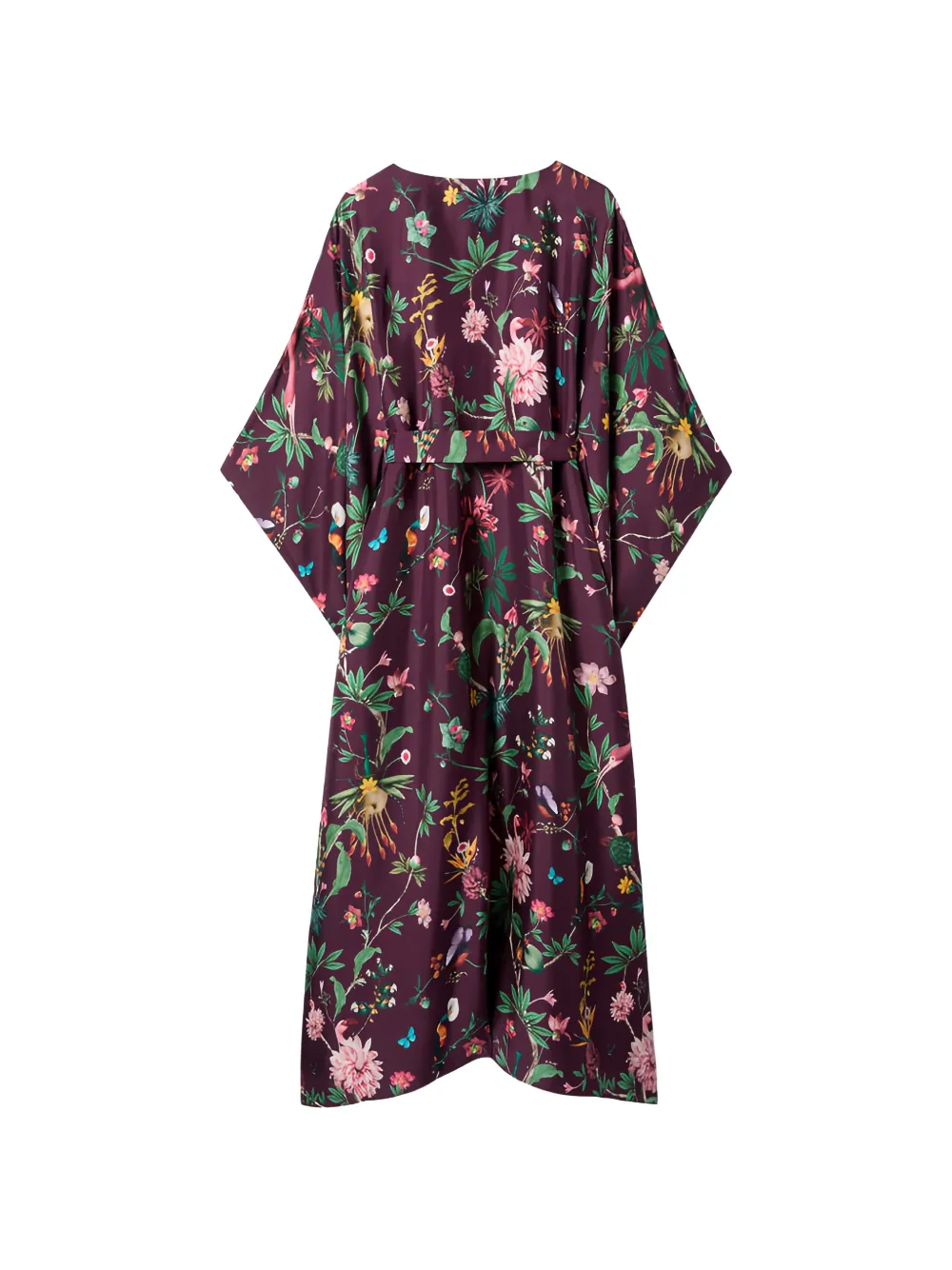 Square Floral Maxi Dress