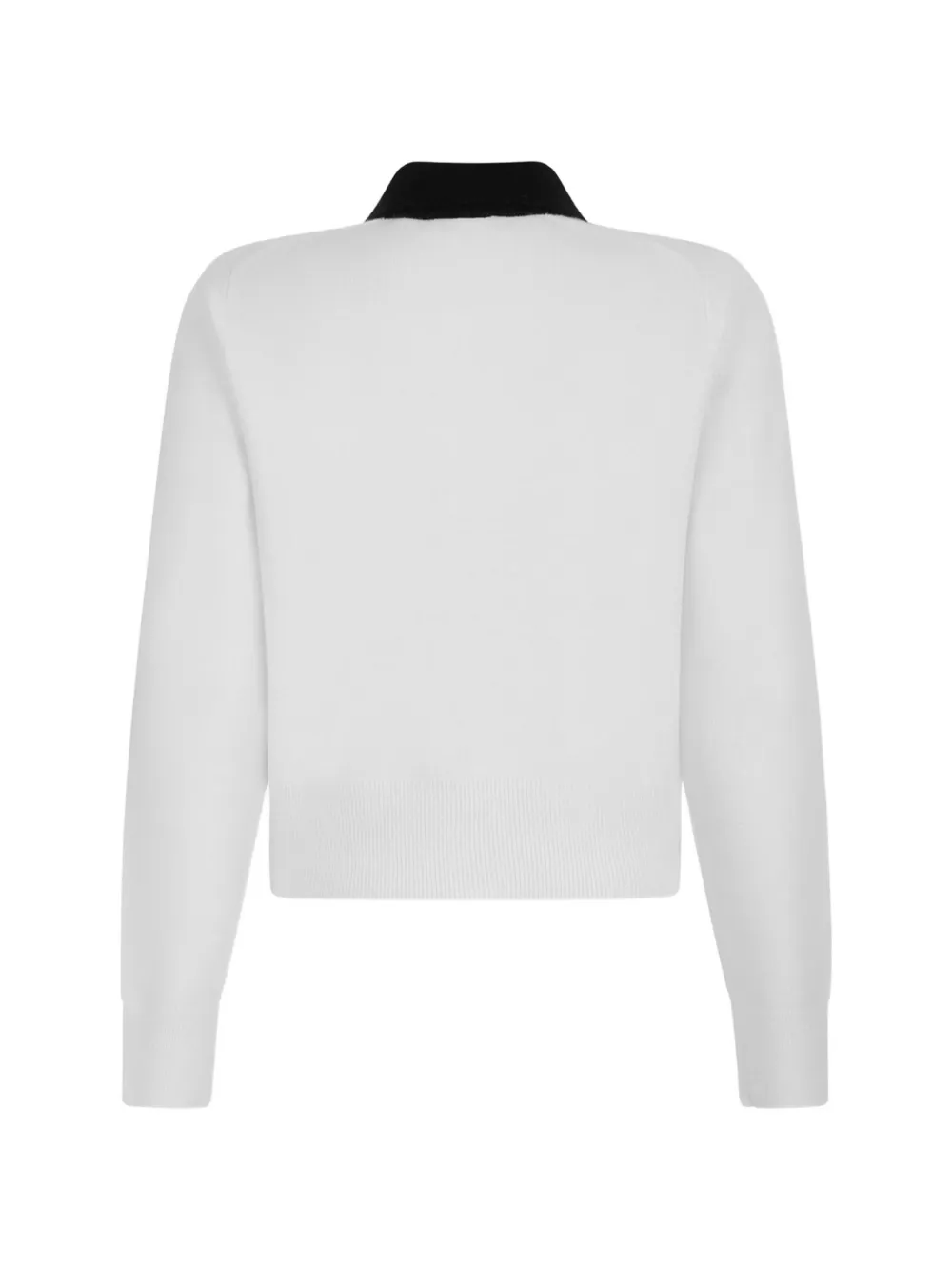  Vince Button-down Collared Cardigan - White 