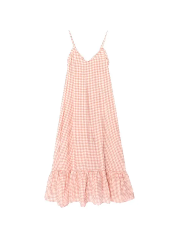 xirena pink dress Xirena Josephine Tie-waist Midi Dress