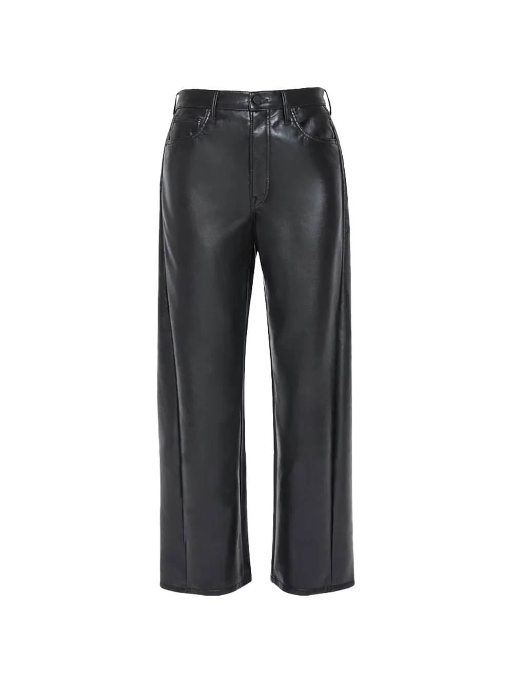 MOTHER leather trousers - Nero