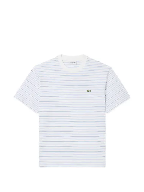 Lacoste striped round-neck T-shirt