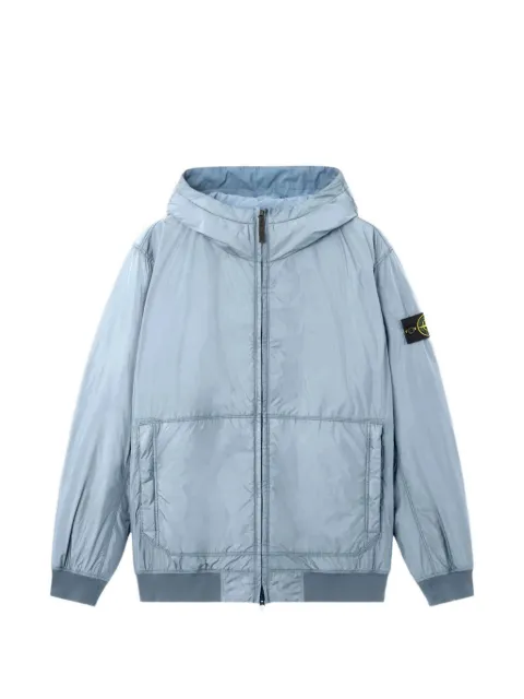 Stone Island hooded front-pocket jacket